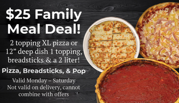 $25 family meal deal