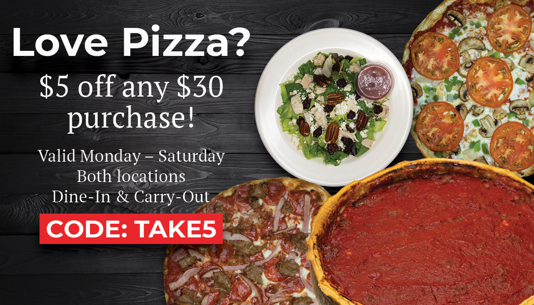 Pizza Deals, Lunch Specials, Coupons