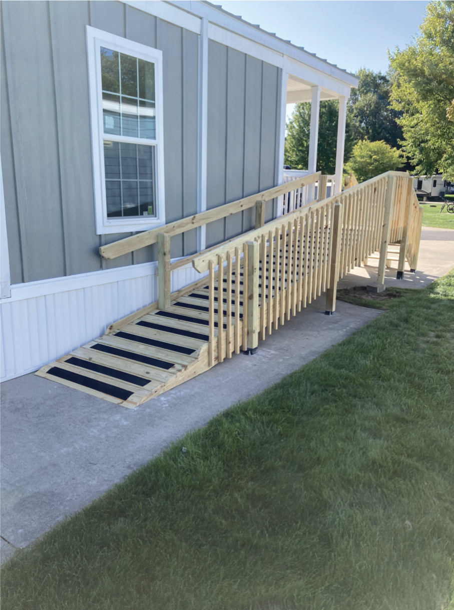 ramp for mobile home