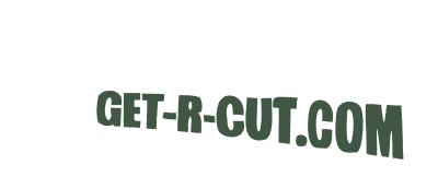 white get r cut logo