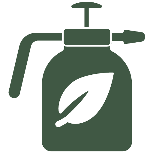 fungicide sprayer icon green