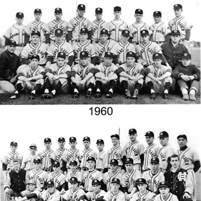 baseball teams 1960 1961
