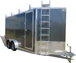 i39 supply double axle enclosed aluminum ez hauler ultimate contractor package