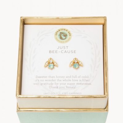 Sea La Vie Stud Earrings Just Bee Cause