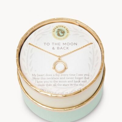 Sea La Vie To The Moon Back Necklace