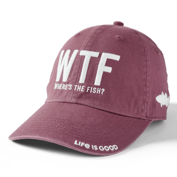Hat Funny Fishing WTF Where's The Fish Fishing Hat Fish Hat Gifts for Men  Running Hat