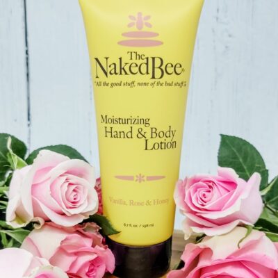 Naked Bee Vanilla Rose and Honey Hand Lotion 6.7 oz