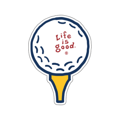 Sticker Let It Fly Golf Die Cut