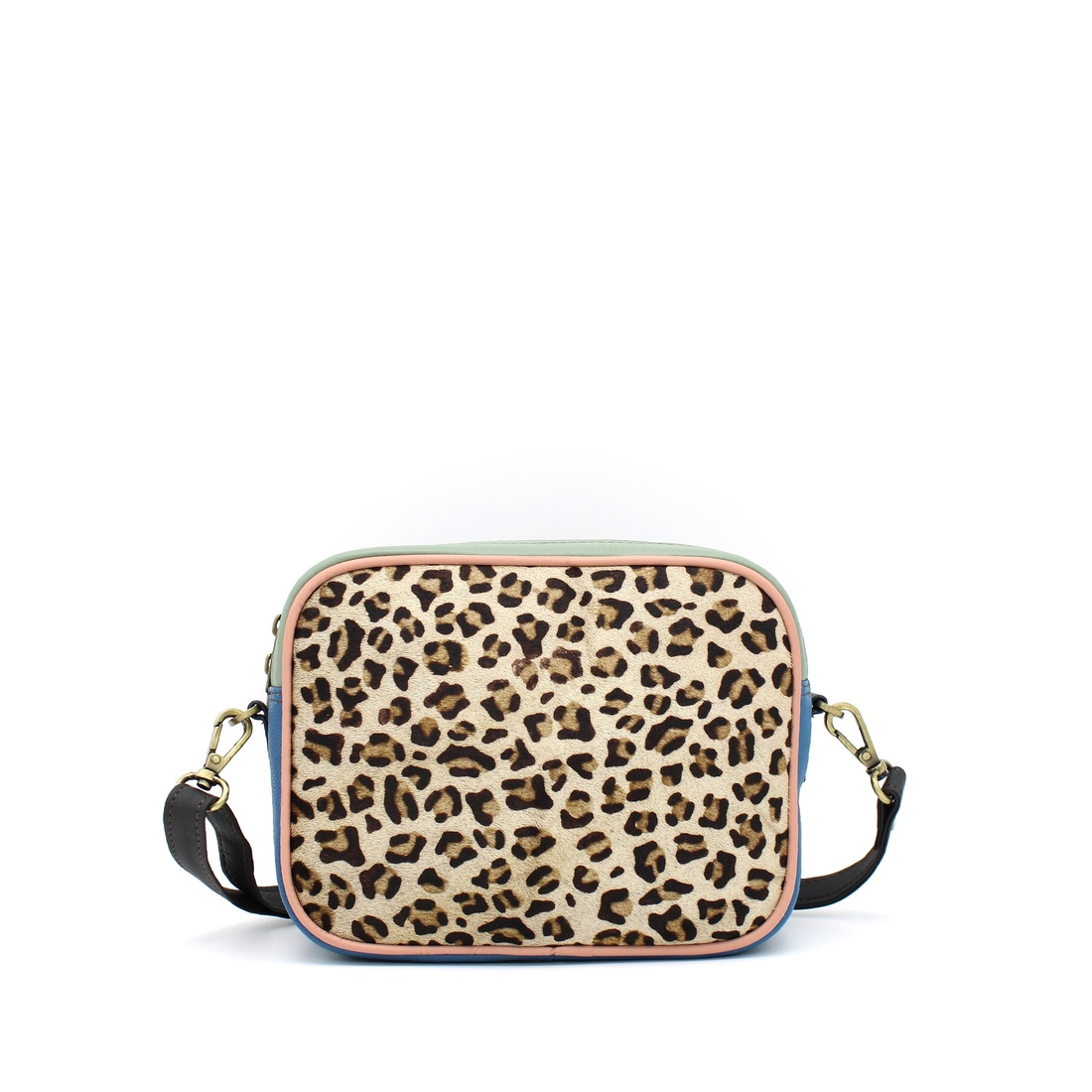 Soruka Bristol Leather Print Bag Oval - Linabella