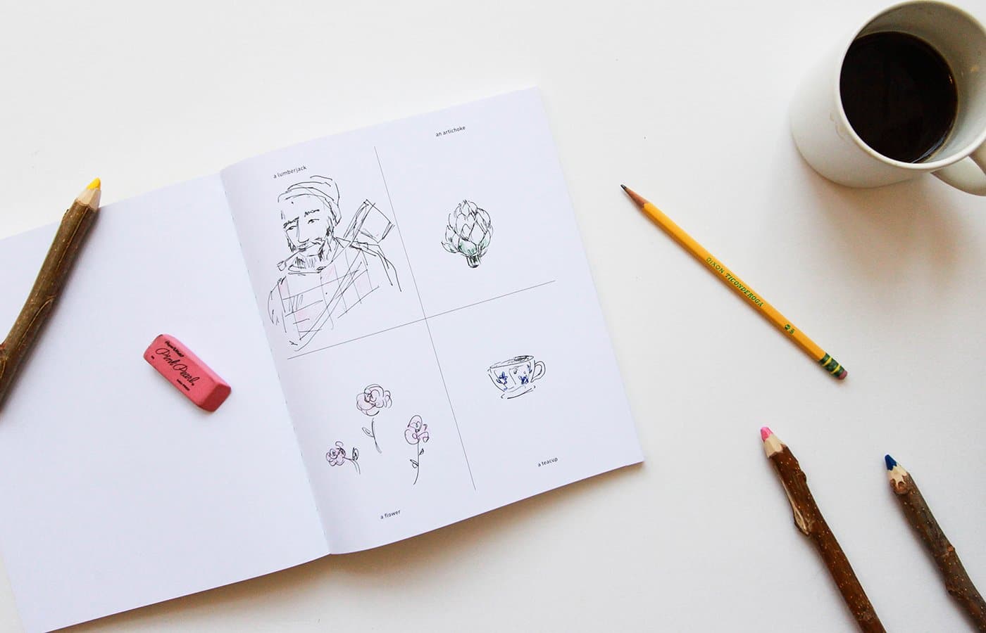 Tiny Things to Draw Activity Book - Paperback – MoMA Design Store