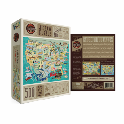 Gone Fishing Jigsaw Puzzle - 500 Pieces