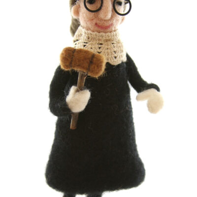 Felt Ruth Bader Ginsburg Ornament