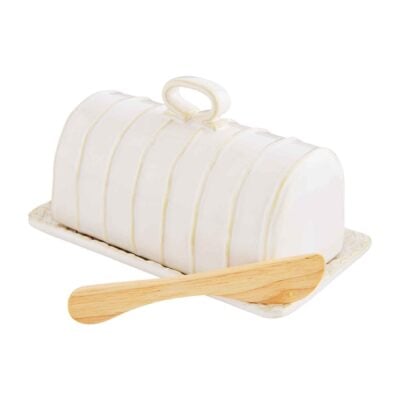 Stoneware Butter Storage Dish from Mud Pie