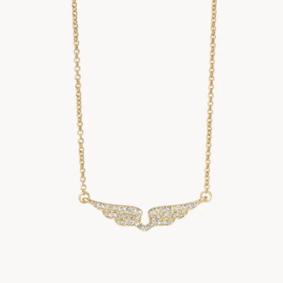 Sea La Vie Necklace Fly/Wings Gold