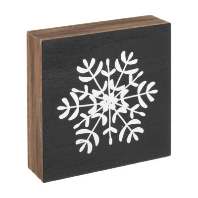 Thin Snowflake Block