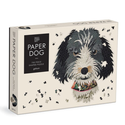 Paper Dog Shaped Puzzle