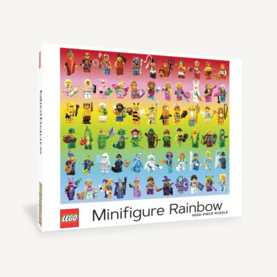 Lego Minifigure Rainbow Puzzle