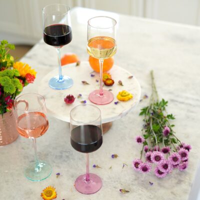 Bardeen Handblown Wine Glass Set