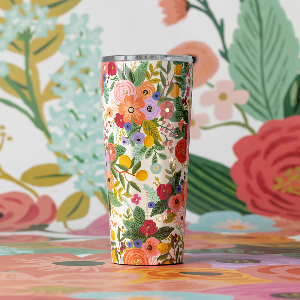 Corkcicle X Rifle Paper Co Tumbler Garden Party Linabella