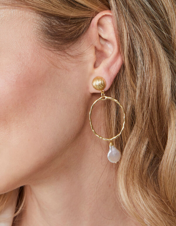 Spartina Peyton Pearl Earrings