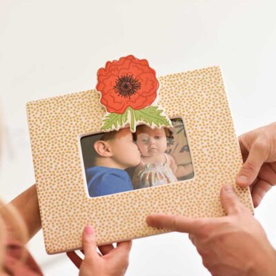 Happy Everything Gold Dot Photo Frame