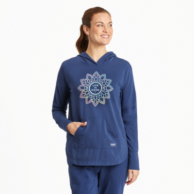 Women's Crusher Flex Flower Hooded Tunic