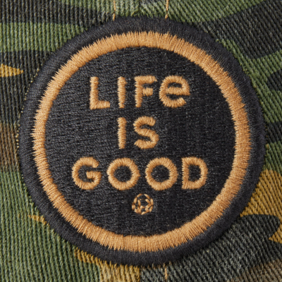 Life is Good Camo Hat