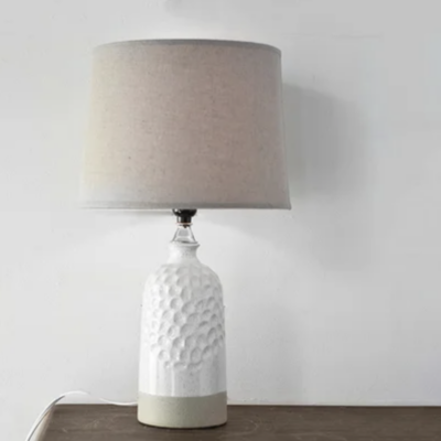 Tall Dimpled Oat Lamp