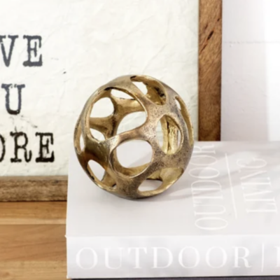 Vintage Inspired Brass Decor