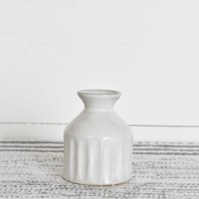 White Line Vase