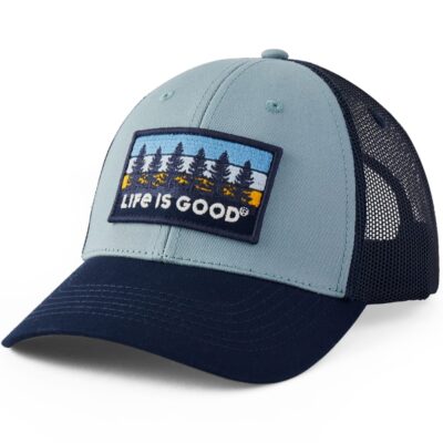 Life is Good Tree Patch Meshback Cap