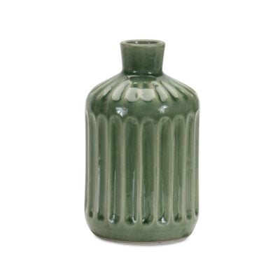 Green Terra Cotta Vase