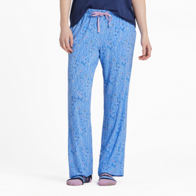 Women's Wildflower Lightweight Sleep Pant Life is Good