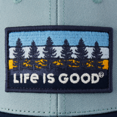 Tree Patch Hard Mesh Back Cap Life is Good