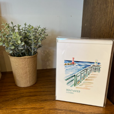 Custom Pentwater Channel Notecards