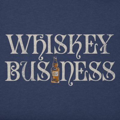 Men's Life is Good Whiskey Business Bottle