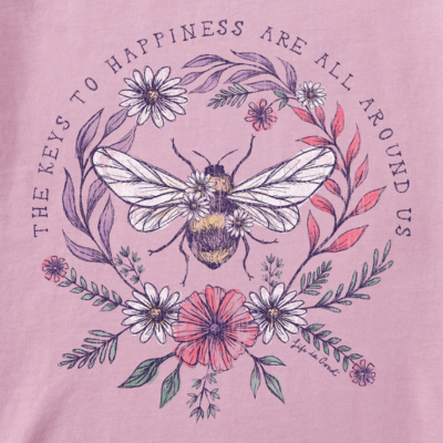 Women's Life is Good Dreamy Bee Happiness