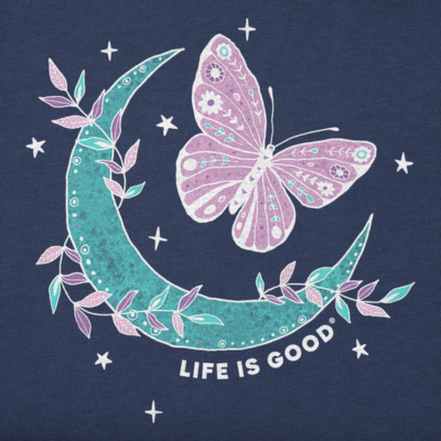 Women's Life is Good Celestial Butterfly Moon