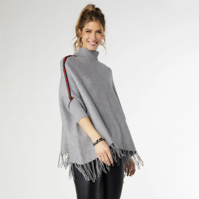 Shea Turtleneck Poncho