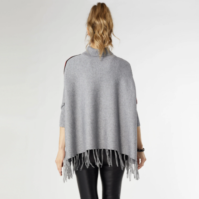 Shea Turtleneck Poncho