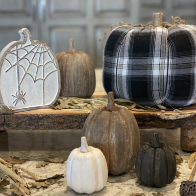 Spiderweb Carved Pumpkin