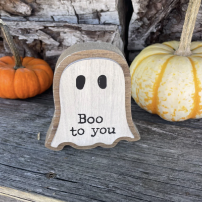 Boo To You 3D Wash Ghost