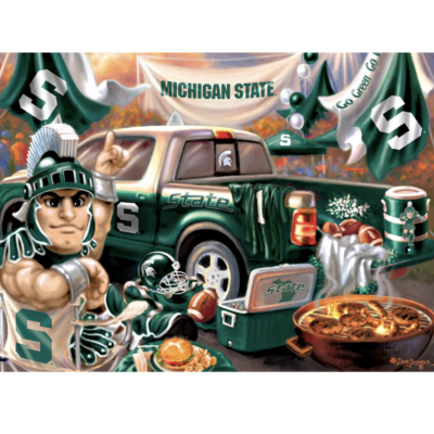 Michigan State Spartans Gameday 1000 Piece Puzzle