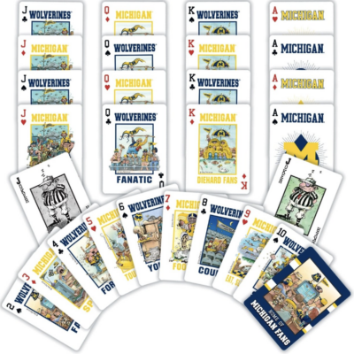 Michigan Wolverines Deck Playing Cards