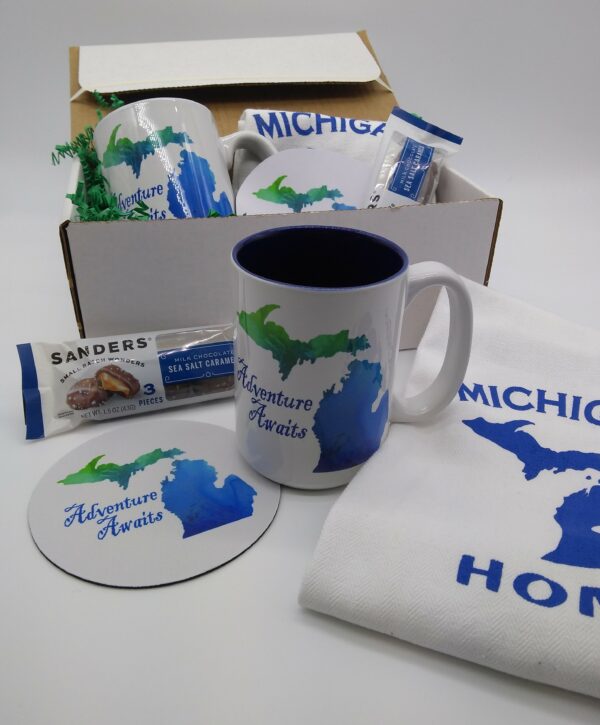 Adventure Awaits Michigan Gift Box scaled