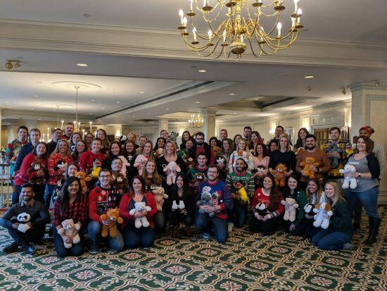 Charity Teambuilding Event Creates 60 Stuffed Animals for Project Smile
