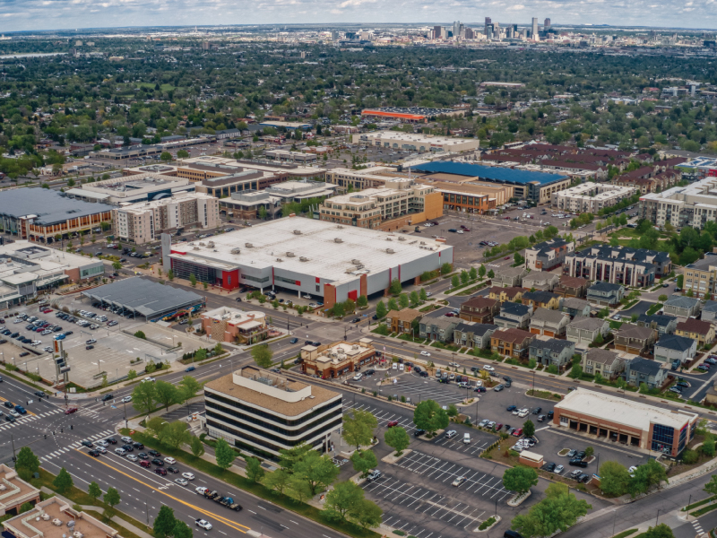 Aerial view of Englewood