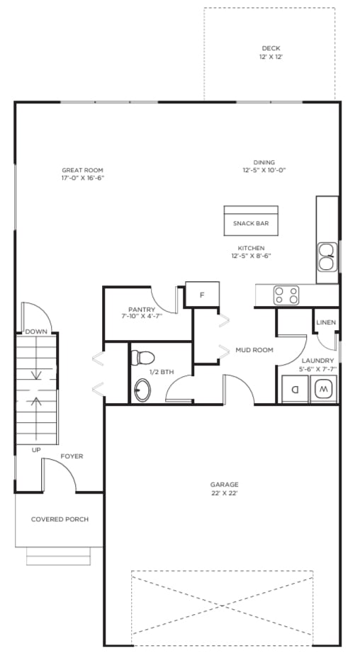 shagbark first floor plan