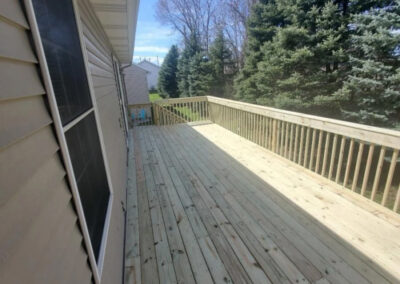 deck build completed3