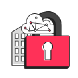 Secure Data color icon